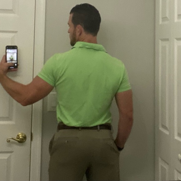 Ralph Lauren Custom Fit Polo - fantastic Lime Green color - modern yet timeless - Picture 3 of 6